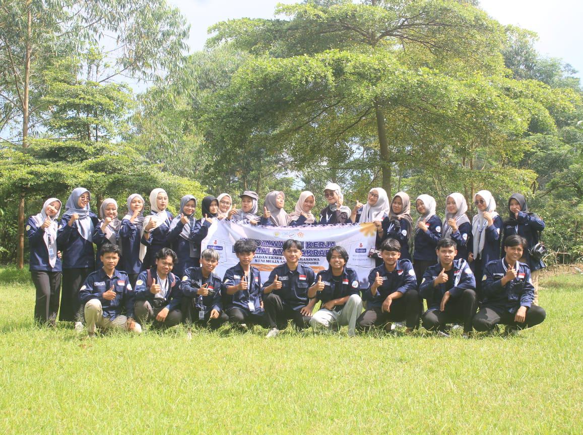 Memperkuat Solidaritas dan Arah Gerak Organisasi, BEM STAIMAS WONOGIRI Gelar Musyawarah Kerja dan Makrab di Watu Gambir