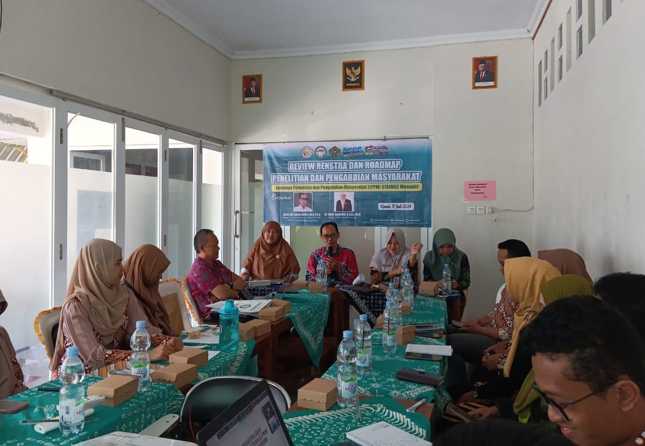 LPPM Staimas Wonogiri Review Renstra Dan Roadmap PPM - Berita Wonogiri