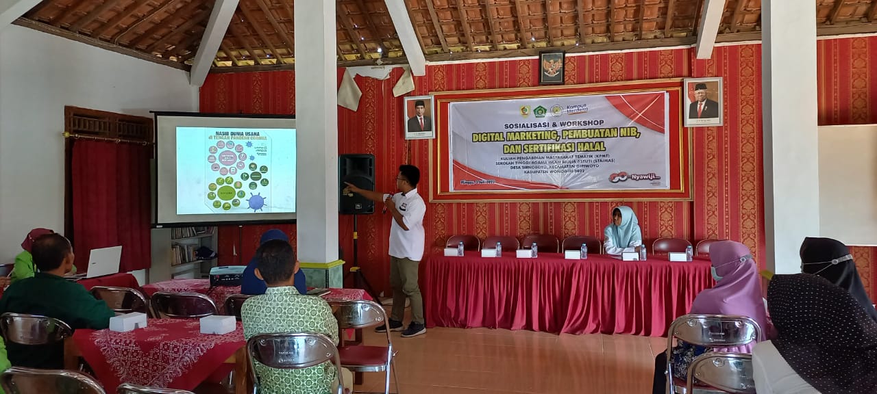 Mahasiswa KPM Tematik STAIMAS Wonogiri di Sirnoboyo Menggandeng GKN Bagikan Strategi Memulai Bisnis dengan Modal Tipis