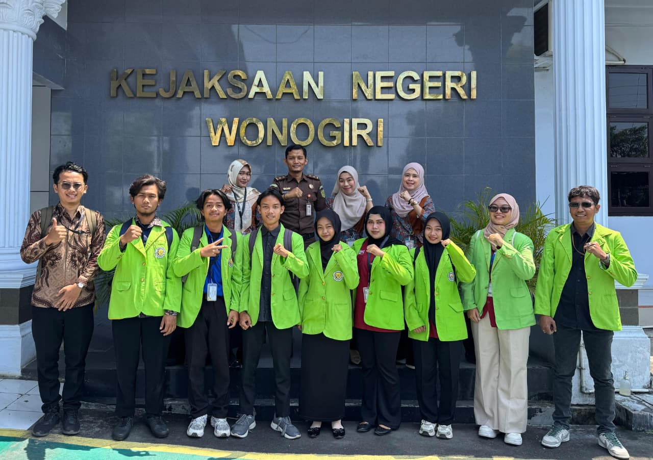 Mahasiswa Hukum Tata Negata STAIMAS Wonogiri Bedah Praktik Penegakan Hukum di Kejaksaan