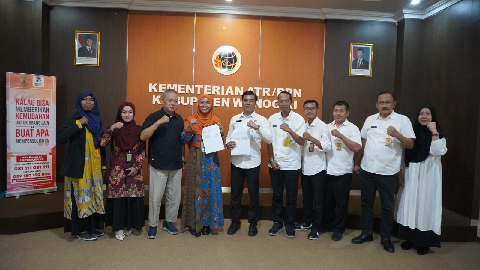 STAIMAS Wonogiri dan BPN Kabupaten Wonogiri Teken PKS Peningkatan Kualitas Data Pertanahan
