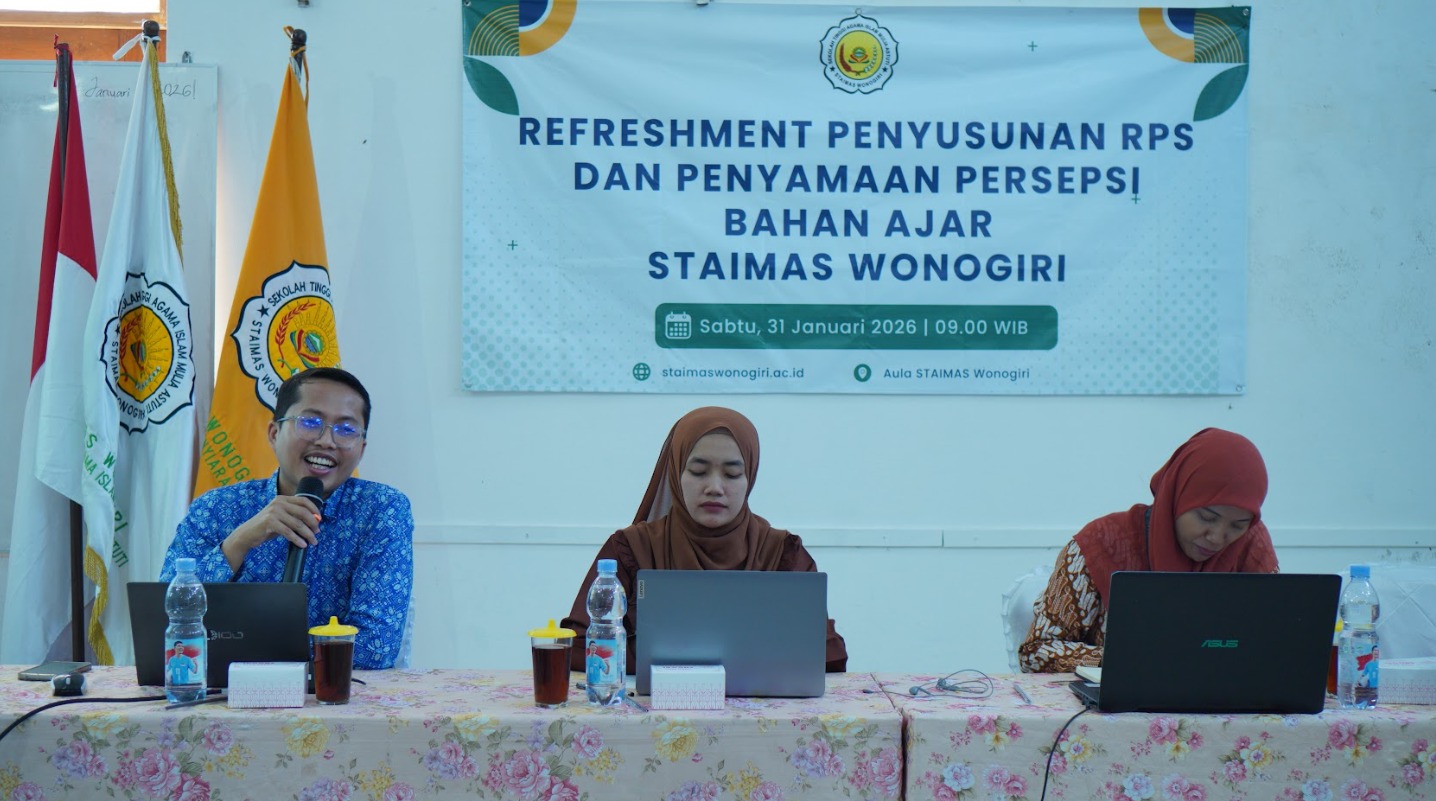 STAIMAS Wonogiri Gelar Refreshment Penyusunan RPS Berbasis OBE bagi Dosen