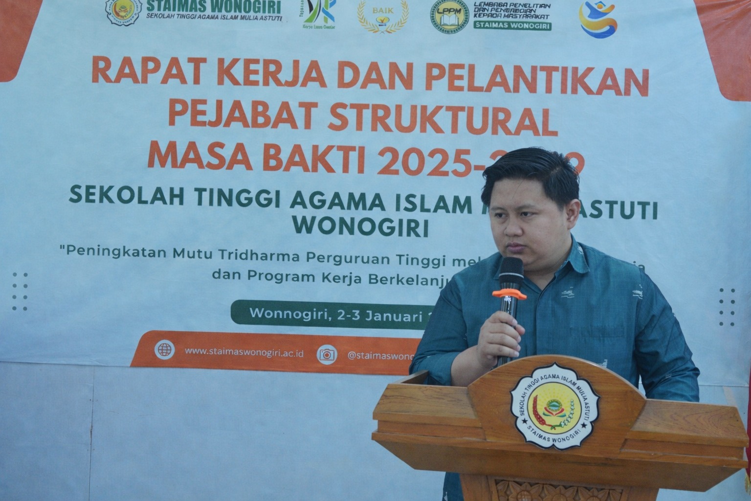 STAIMAS Wonogiri Gelar Raker, Ketua Senat Ingatkan Pesan dalam Q.S. At-Taubah ayat 105