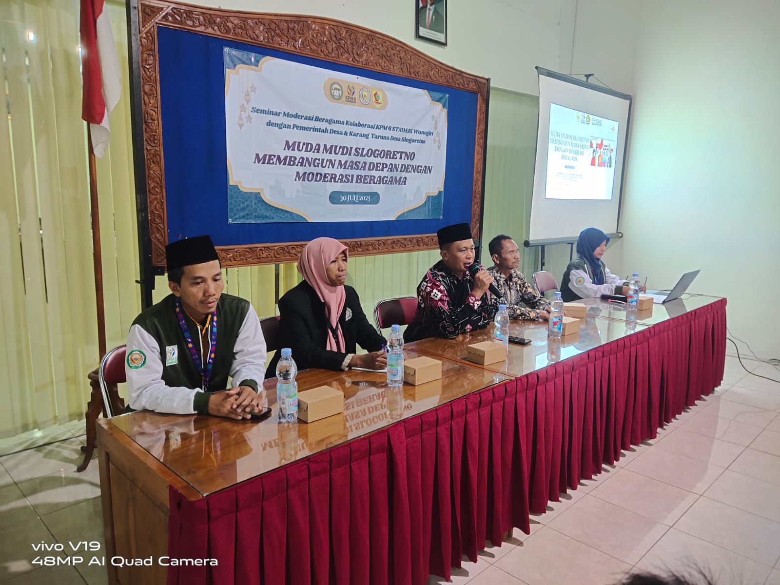 Melalui Moderasi Beragama, Muda-mudi Slogoretno Bangun Masa Depan bersama Mahasiswa KPM 6 STAIMAS Wonogiri